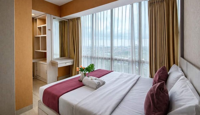 Neat 2Br For 3 Pax At Tamansari Papilio Apartment in Surabaya