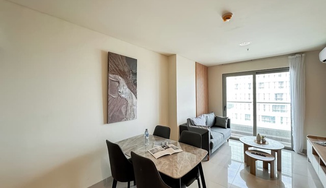 Lovely And Vibrant 2Br Space At Praxis Apartment in Surabaya