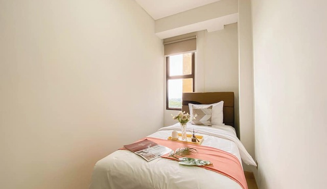 Modern Look 2BR Corner Transpark Cibubur Apartment in Bekasi