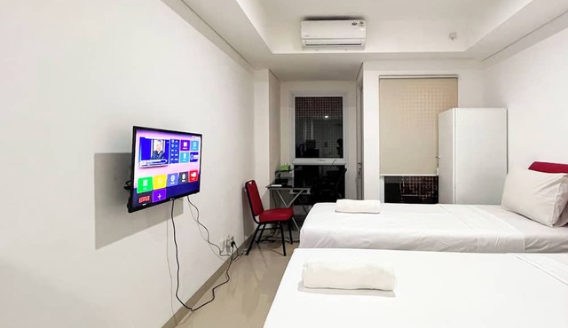 Best Deal Studio (No Kitchen) At Tamansari Skylounge Makassar Apartment