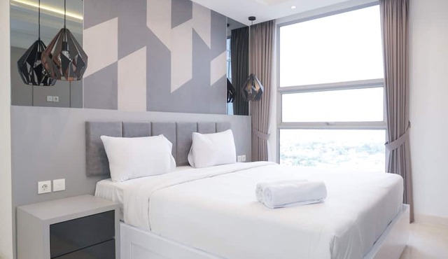 Elegant 2Br Apartment With Private Lift At The Kencana Residence in Jakarta