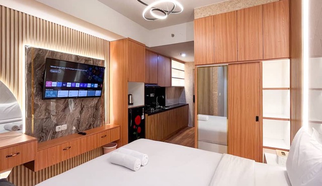 Comfortable And Nice Studio Apartment At Delft Ciputra Makassar
