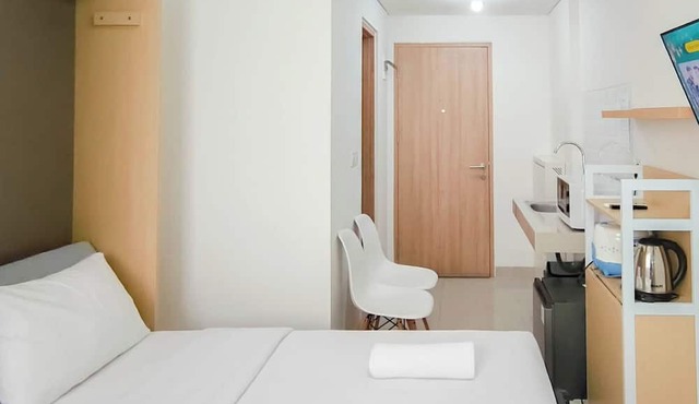 Studio (No Kitchen) Apartment With Murphy Bed At Bandaraya - Tallasa City Makassar