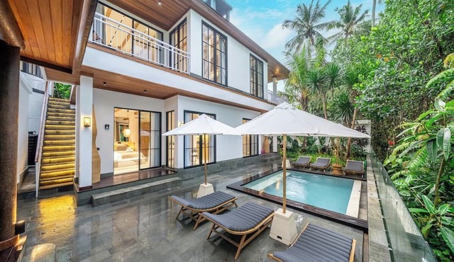Chic Cozy 1BR in Prime Ubud w Pool, Garden & Patio in Ubud