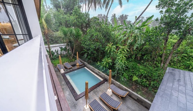 New Cozy 1BR Jungle View Pool&Garden Balcony in Ubud