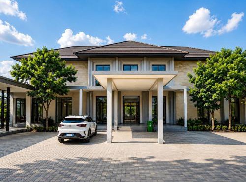 Serene Modern 1BR at Sora Villa Cilegon in Cilegon